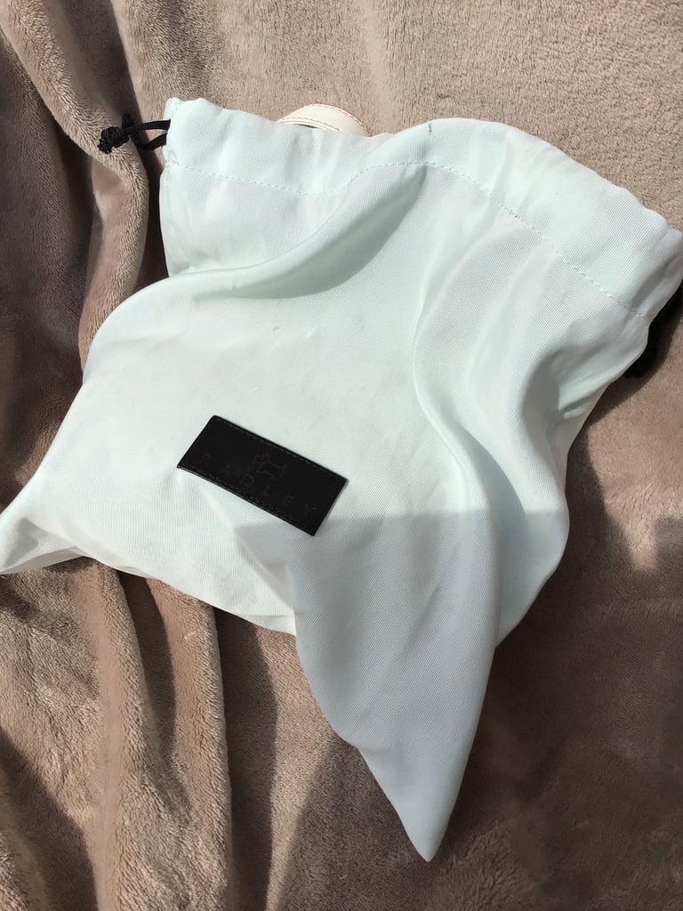 Radley Small White Handbag with Matching Bracelet 