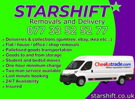 HOUSE REMOVALS AND DELIVERY ( MAN AND VAN / COURIER / MOVING COMPANY / LIGHT HAULAGE )