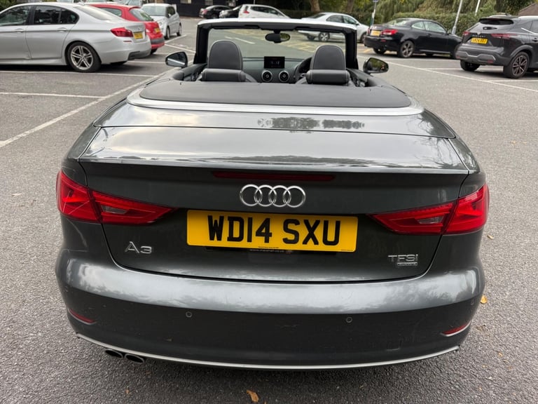 2014 Audi A3 Cabriolet 1.8 TFSI S line S Tronic quattro Euro 6 (s/s) 2dr