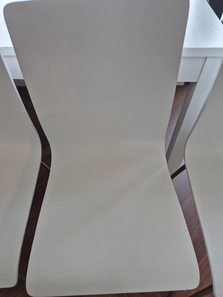 White Extendable Dining Table 