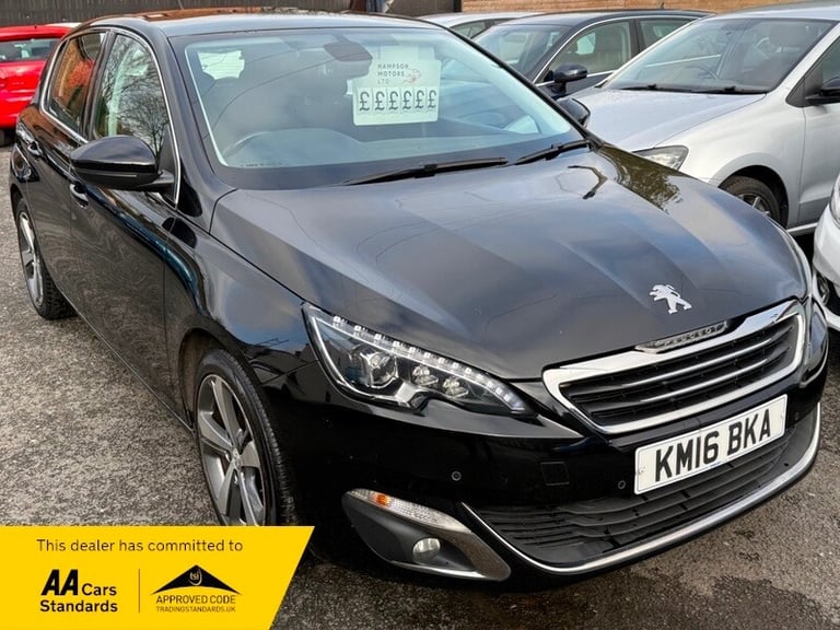 2016 Peugeot 308 2.0 BlueHDi 150 Allure 5dr EAT6 HATCHBACK Diesel Automatic