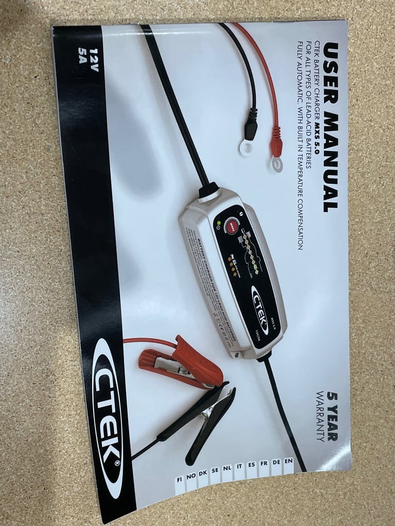image for CTEK MXS 5.0 Battery Charger