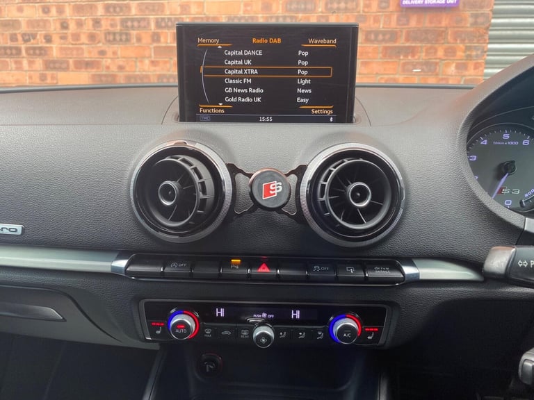2015 Audi S3 2.0 TFSI S Tronic quattro Euro 6 (s/s) 4dr SALOON Petrol Automatic