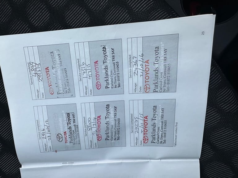 2011 Toyota IQ 1.0 VVT-i 2 3dr HATCHBACK PETROL Manual