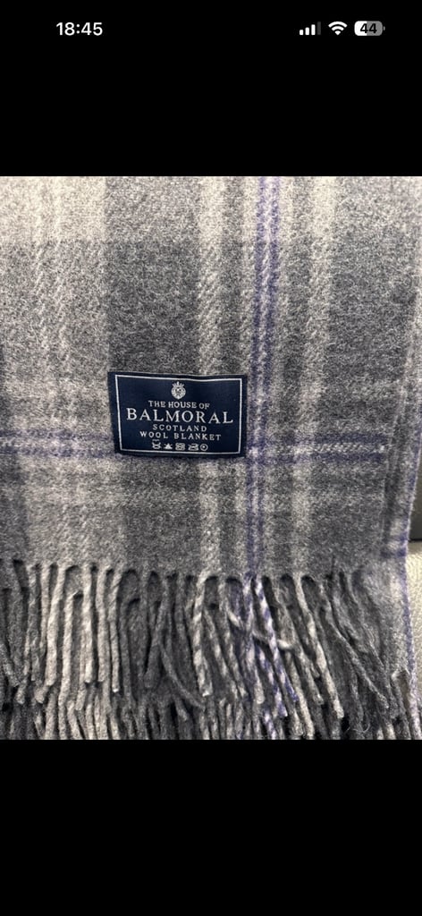 image for 4x Balmoral throws 