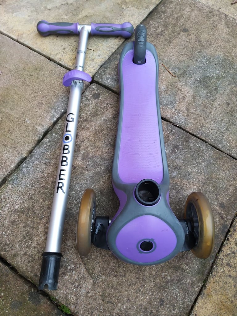Globber 3 wheel scooter Purple