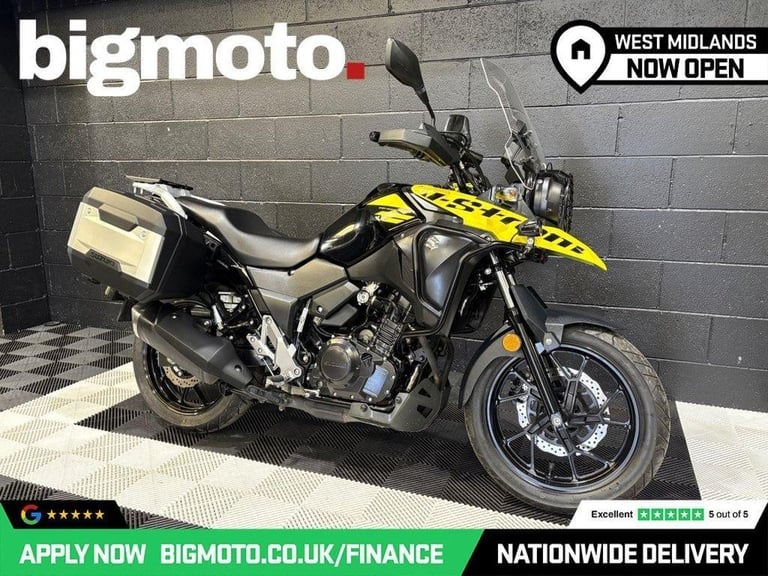 2019 19 SUZUKI V-STROM 250 PANNIERS AND TOP BOX HEATED GRIPS