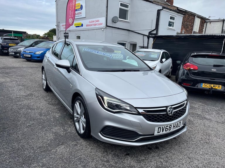 2018 Vauxhall Astra 1.6i Turbo GPF SRi VX Line Nav Euro 6 (s/s) 5dr HATCHBACK Petrol Manual
