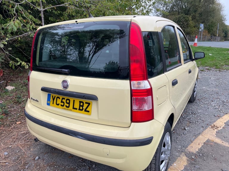 FIAT PANDA 1.1 ACTIVE ECO 59 REG YELLOW 5 DOOR 12 MONTHS MOT TAX £35 GENUINE 46333 50+MPG