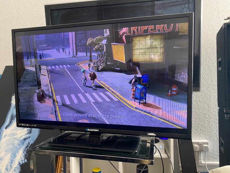 image for 32” Blaupunkt TV with built in DVD & Remote