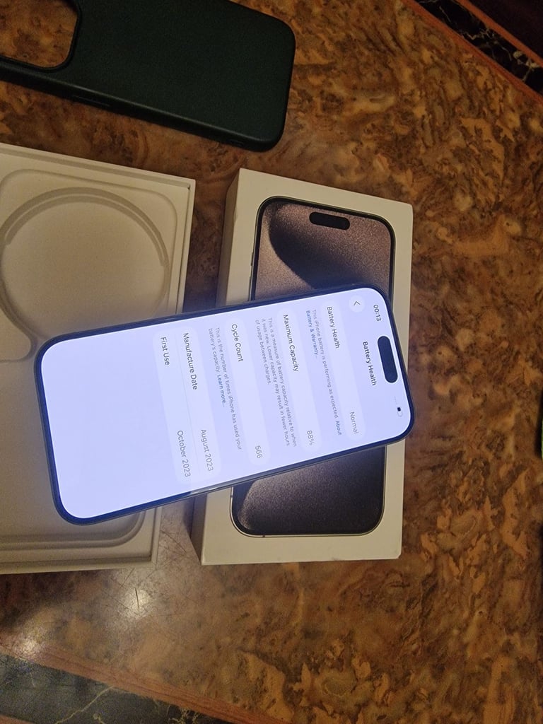 Iphone 15 pro 256gb mint 