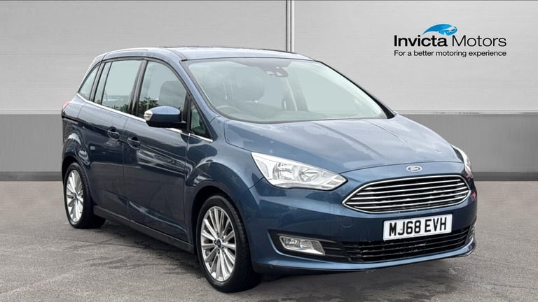 2018 Ford Grand C-MAX 1.0 EcoBoost 125 Titanium 5dr (Bluetooth Connectiv
