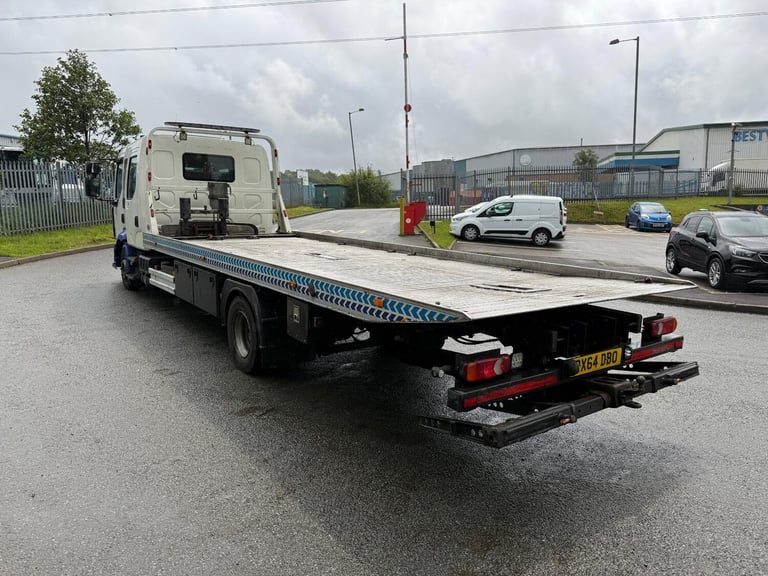 2014 64 REG RENAULT MIDLUM TRUCK 12 TON CREW CAB RECOVERY TRUCK TILT AND SLIDE