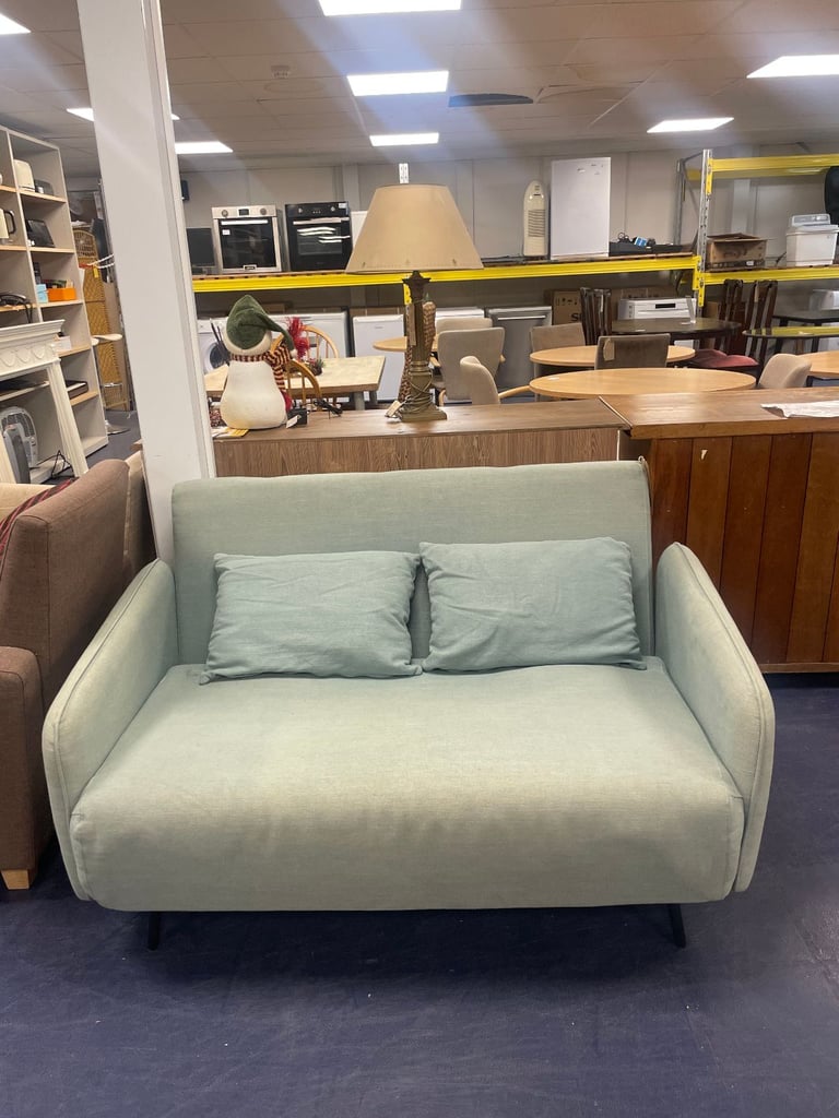 Mint Green Sofa Bed TCL Reuse 100638