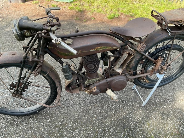 Triumph Model P 1926 unrestored ideal winter project 