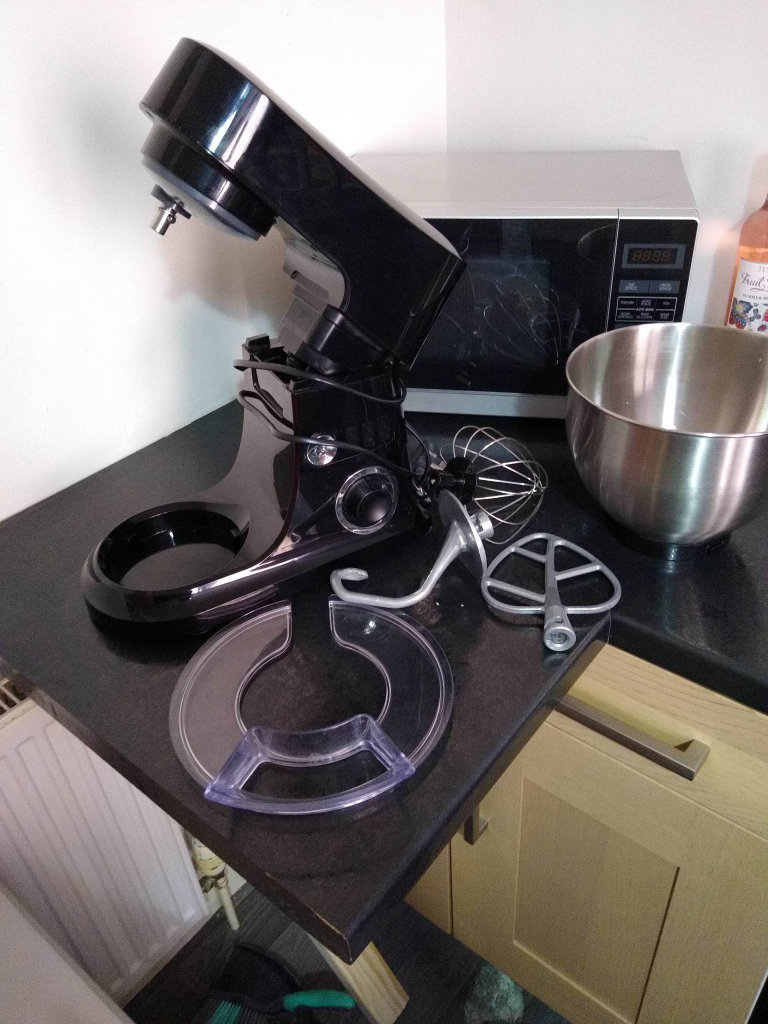 Food mixer with attachments