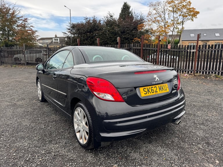 2012 Peugeot 207 1.6 VTi Allure 2dr CONVERTIBLE Petrol Manual