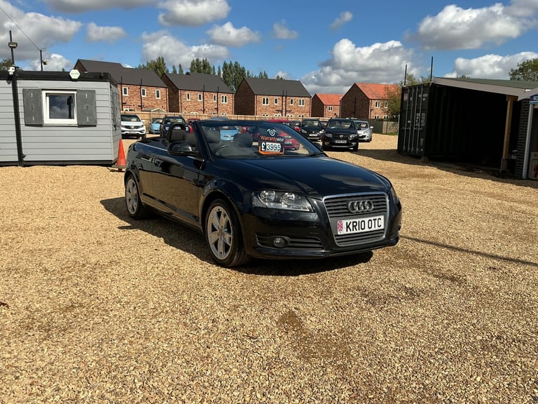 2010 Audi A3 1.6 TDI Sport 2dr CONVERTIBLE Diesel Manual