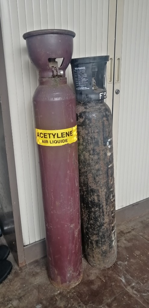 Co2 Oxygen & acetylene bottles