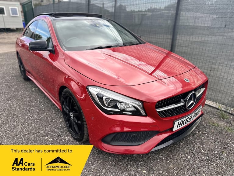 image for 2019 Mercedes-Benz CLA 2.1 CLA220d AMG Line Night Edition (Plus) Coupe 7G-DCT Euro 6 (s/s) 4dr SA...