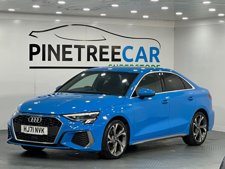 2021 Audi A3 1.0 TFSI 30 S line Saloon 4dr Petrol Manual Euro 6 (s/s) (110 ps) Saloon Petrol Manual