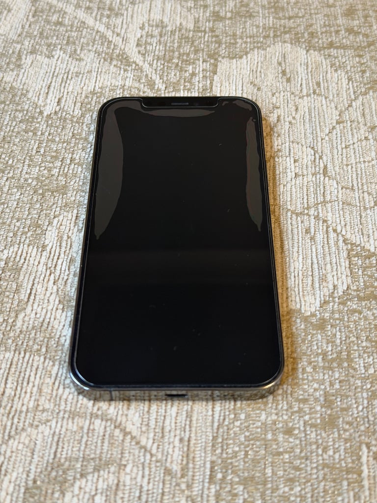 iPhone 12 Pro 512 GB UNLOCKED with cable, case, protective glass, box, 3.5mm jack adaptor,73%battery