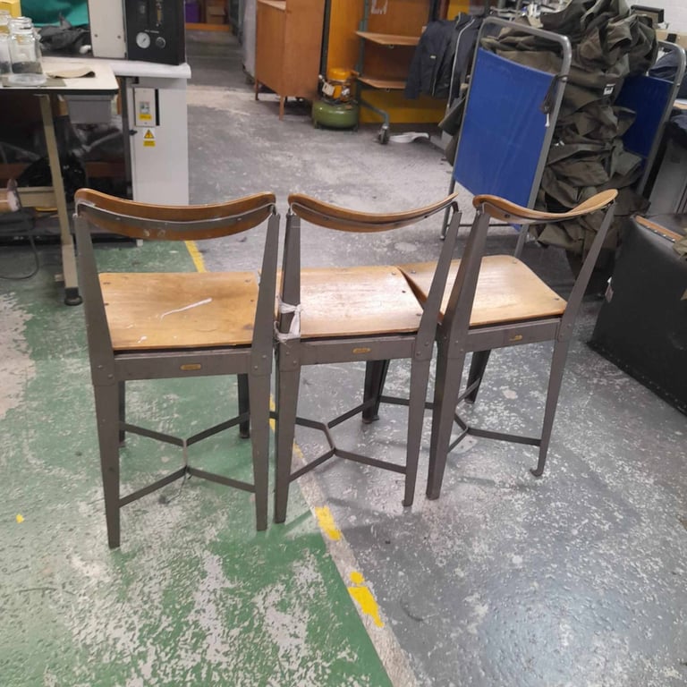 Vintage Industrial Stools