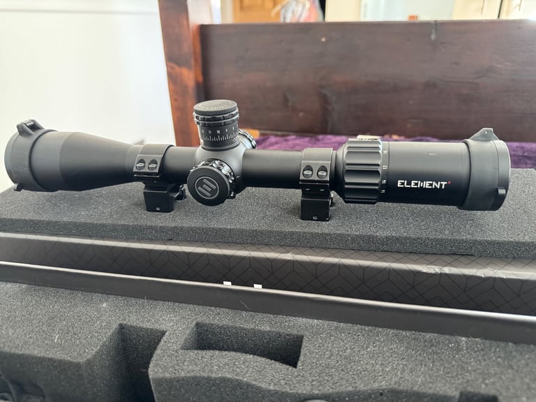 Element helix rifle scope used