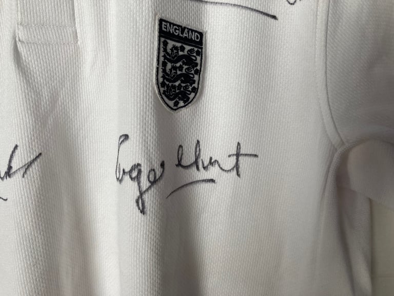 England World Cup 1966 Signed Shirt