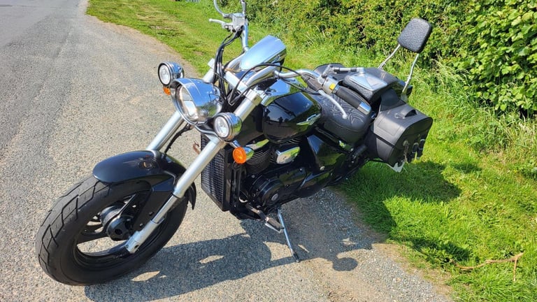 2007 07 SUZUKI VZ 800 K6 MARAUDER VZ800 INTRUDER VL800 CUSTOM XVS CRUISER BLACK