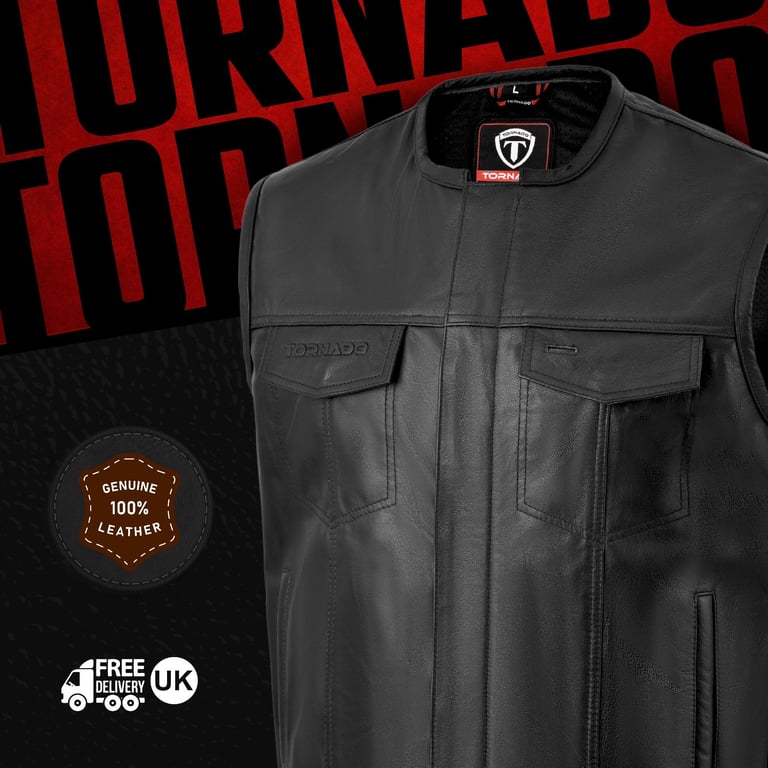 leather waistcoat 