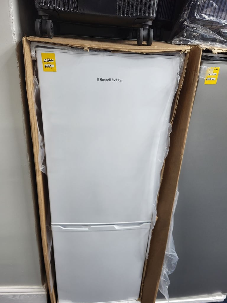 Russell Hobbs RH145FF501E1W 60/40 Freestanding Fridge Freezer – 174L, White, Low Frost