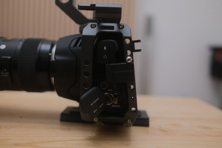 Blackmagic Pocket Cinema Camera 6K (EF Mount) - Tilta Cage + Sigma 18–35mm