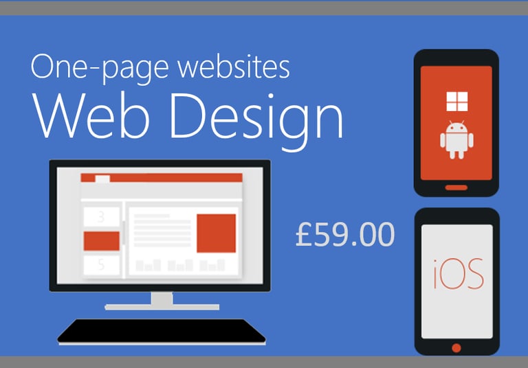 image for Website Design from just £59.00 by webdesign.sale