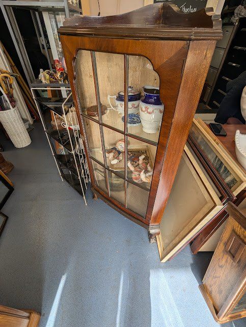  Glass Corner Cabinet