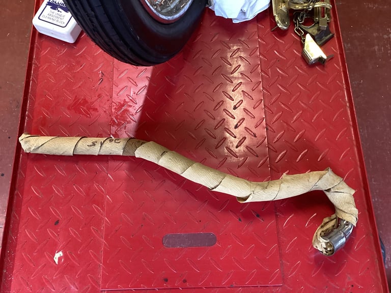 TRIUMPH TIGER CUB T20 EXHAUST PIPE