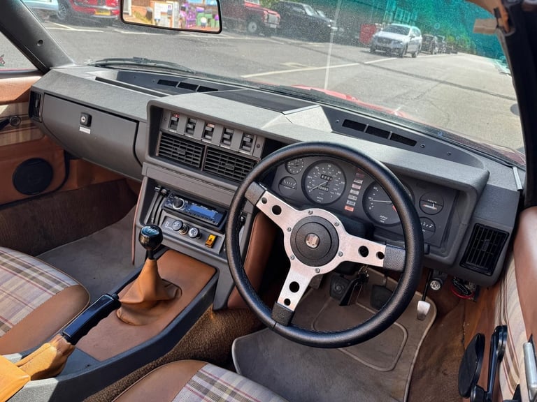 Triumph TR7 Convertible 1981 Red Classic Solid Good Driving Project 