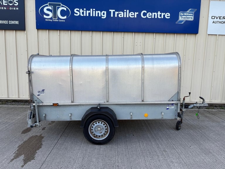 Ifor Williams P8e with Canopy, like box van good condition 