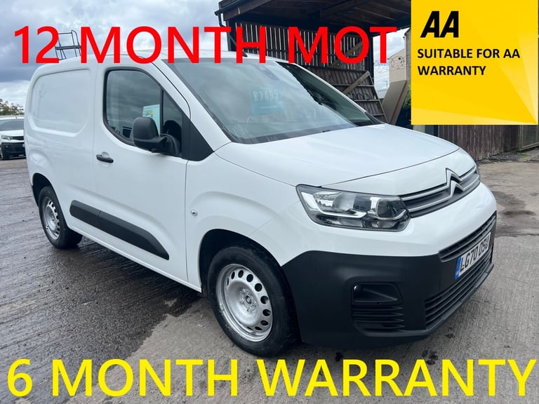 image for 2020 Citroen Berlingo 1.5 BlueHDi 1000Kg Enterprise 100ps PANEL VAN Diesel Manual
