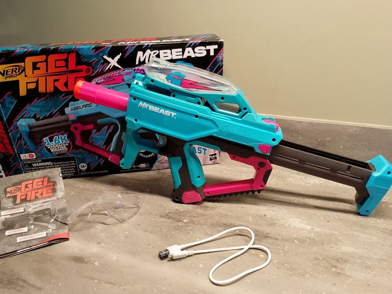 Nerf gelfire Mr Beast 