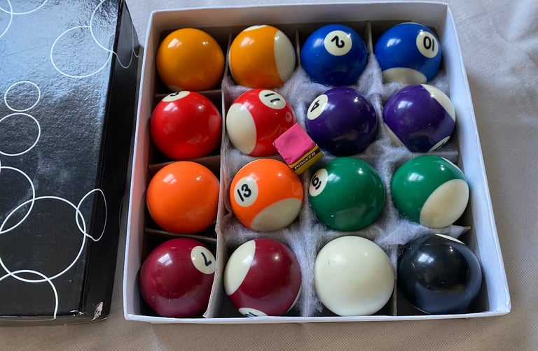 image for Spots and stripes pool balls 