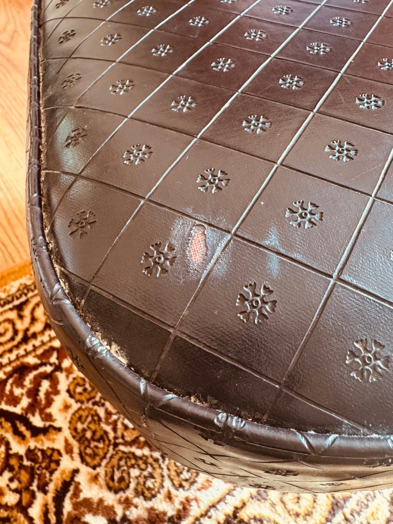 Mid century footstool 