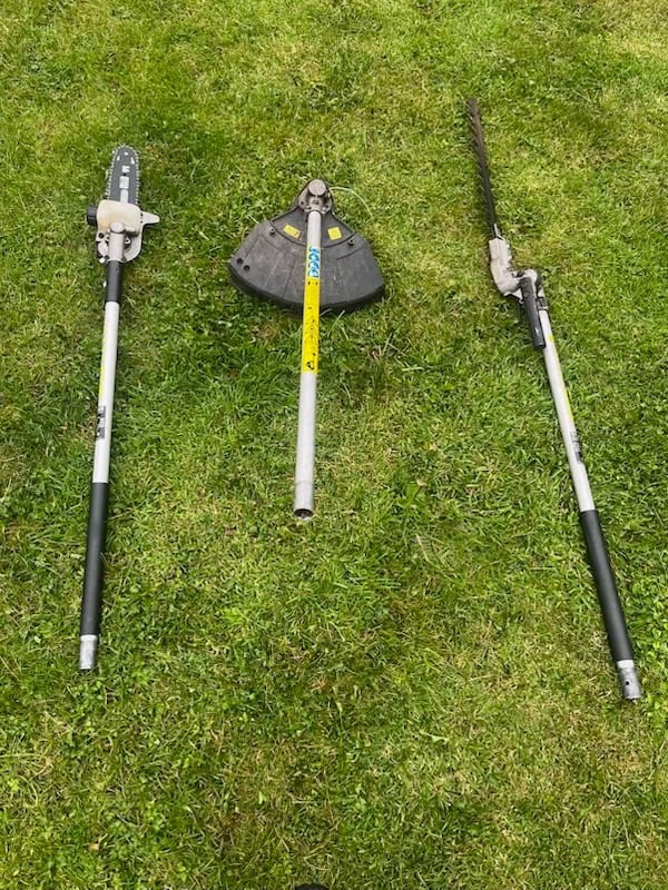 Titan hedge trimmer strimmer multi