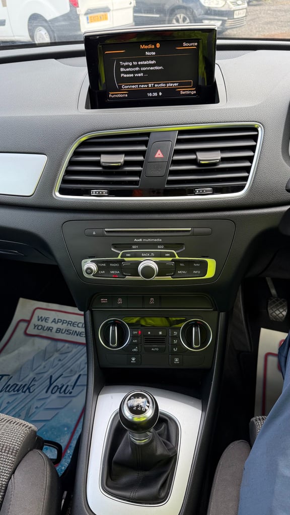 2016 Audi Q3 2.0 TDI SE 5dr , Euro 6 , No VAT ESTATE Diesel Manual