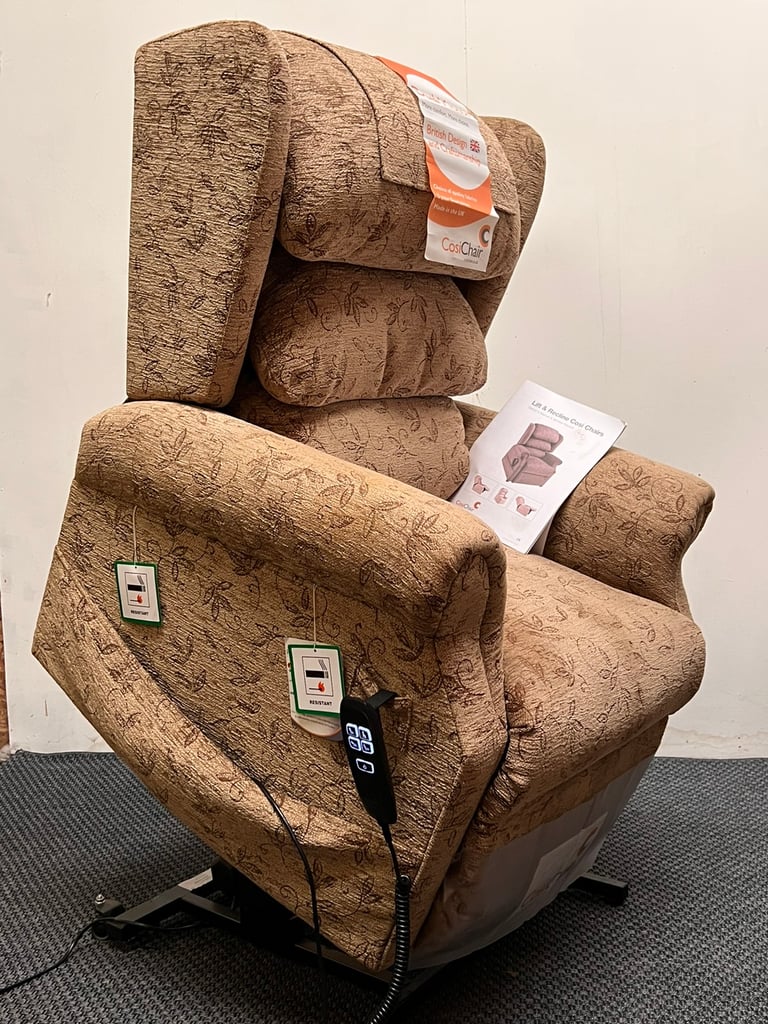 48hr🚚 RRP £1800 Ex display Cosi Chair Riser Recliner Electric Chair