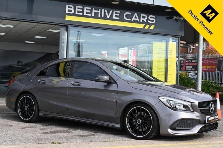 2018 68 MERCEDES-BENZ CLA 2.1 CLA220D AMG LINE NIGHT EDITION COUPE 4DR DIESEL 7G