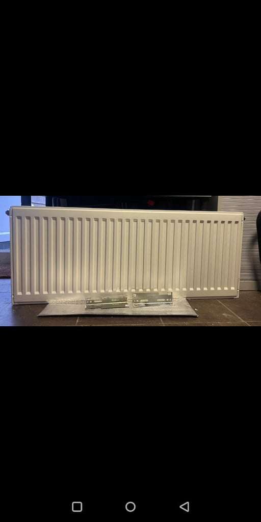 Radiator white double 