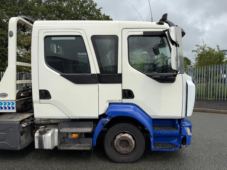 2014 64 REG RENAULT MIDLUM TRUCK 12 TON CREW CAB RECOVERY TRUCK TILT AND SLIDE