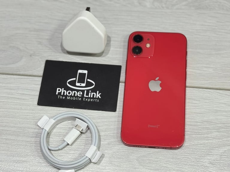 image for 📱Red Apple iPhone 12 Mini 64GB Unlocked All Networks + Warranty 🍎 - P1110
