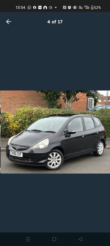 Honda, JAZZ, Hatchback, 2006, Semi-Auto, 1339 (cc), 5 doors